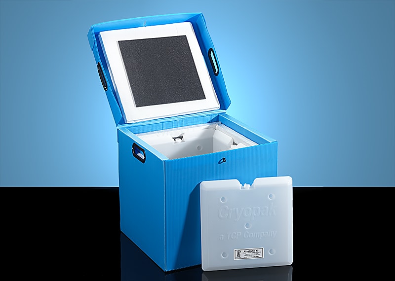 Emballages isothermes Cryo-Cube réutilisables qualifiés - 3 tailles disponibles (VR6, VR10, VR12) - Performances jusqu'à 144h_0