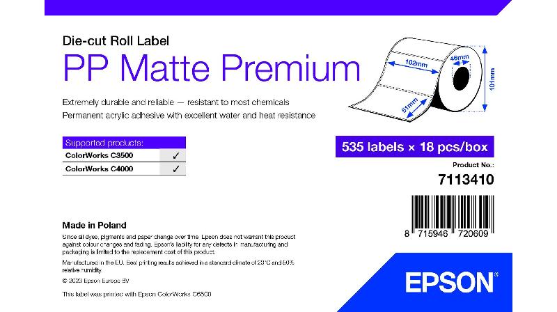 Etiquettes pour Imprimante Epson C33S045389 main image 0
