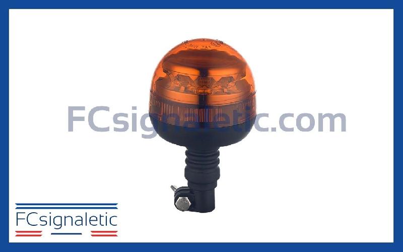 Gyrophare à LED orange hampe LEDWORK LWK0363_0