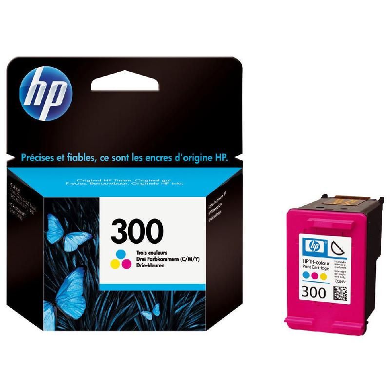 HEWLETT PACKARD CARTOUCHE D'ENCRE 300 (CC643EE) - COULEUR: TRICOLORE