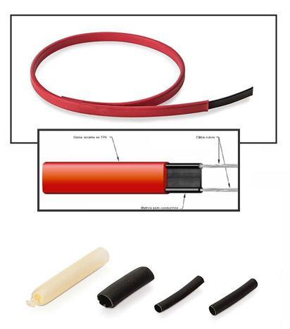 Kit installation pour cable chauffant autoregulant isolation simple_0