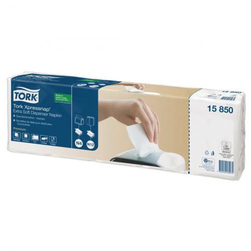 LOT DE 8000 SERVIETTES POUR DISTRIBUTEUR DE SERVIETTES SUR COMPTOIR TORK