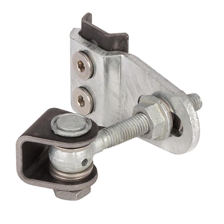 Paire de charnière à 180° avec réglage quadridimensionnel 130mm m20 - LOCINOX - p00013026 - 778885_0