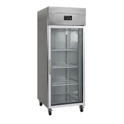 Réfrigérateur vertical GN2/1 484 L - SS304 | Tefcold - RK710G longueur 740 mm - 5708181363772_0