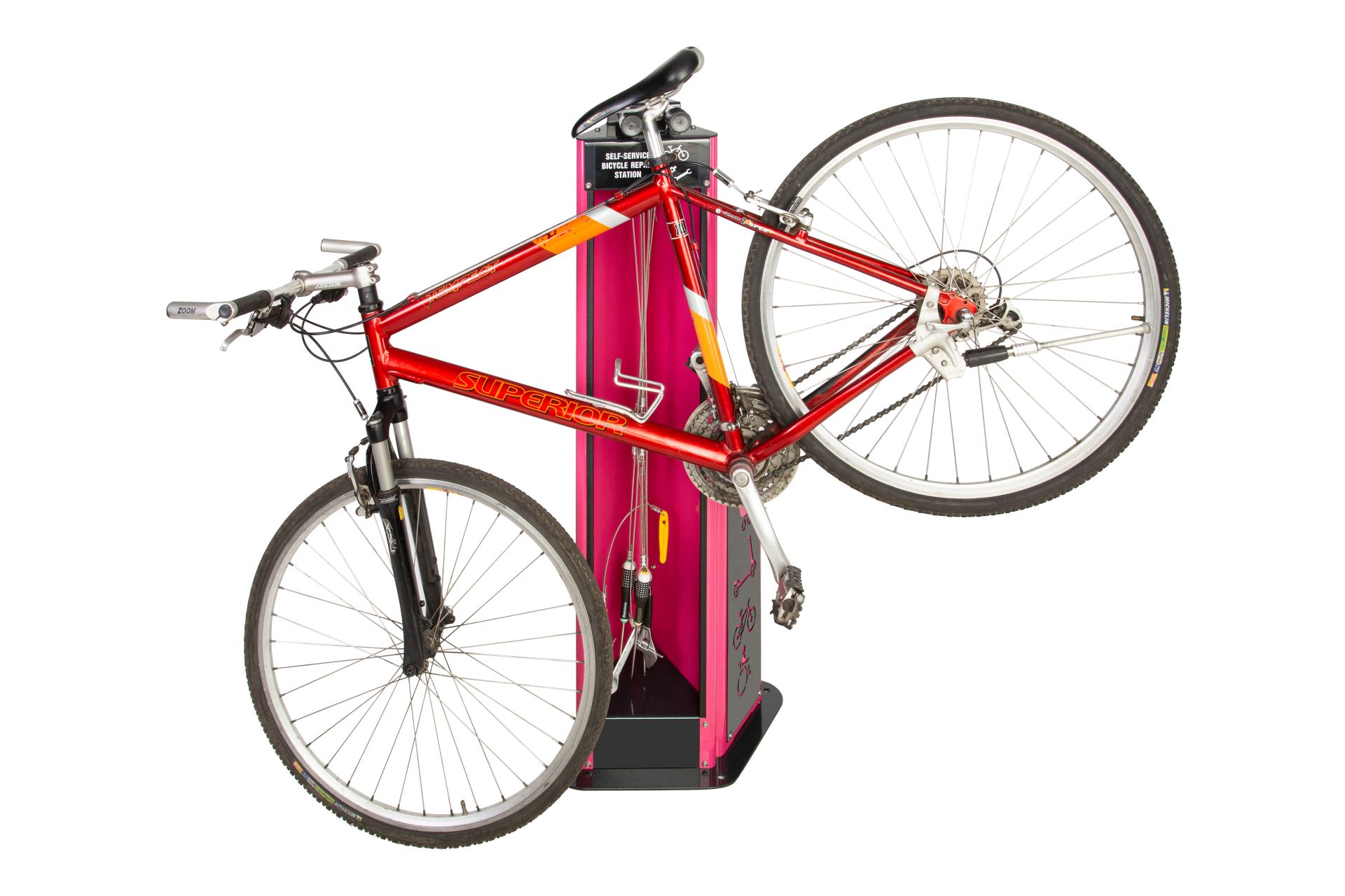 Station de réparation et gonflage vélo_0