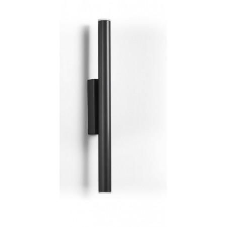 Applique murale GTania LED SMD AC 2x4W - 3000K - Noir - 2x400lm - Style moderne et éclairage up&down_0