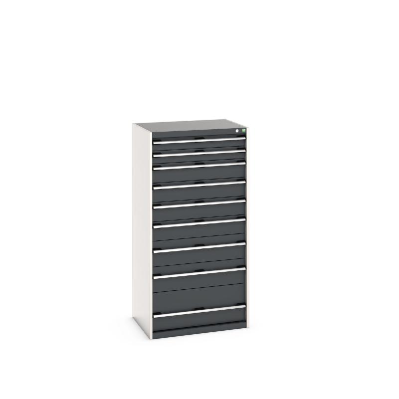 Armoire à tiroirs cubio SL-8616-9.2 - Réf : 40020068 - 9 tiroirs avec charge jusqu'à 200 kg et structure en acier_0