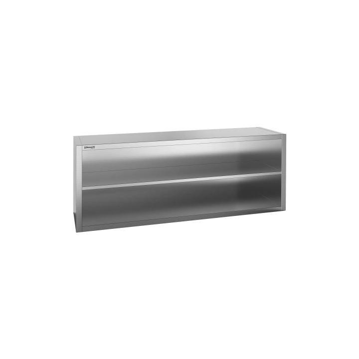 Armoire murale inox ouverte (L)1400 x (P)400 mm_0