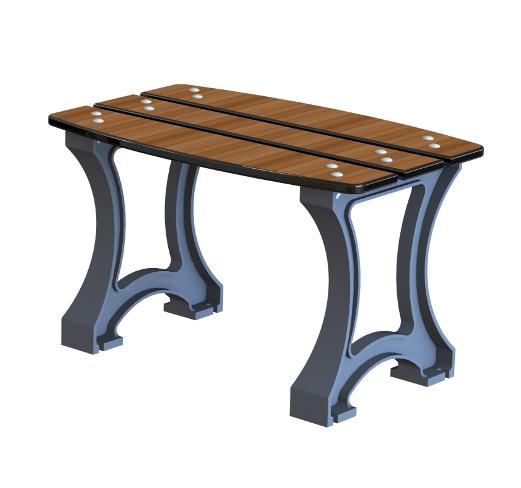 Banc public en bois buton industries bai 221_0