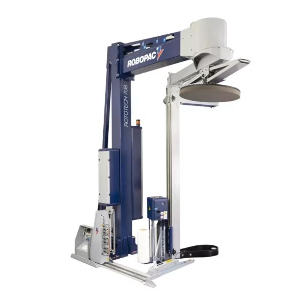 Banderoleuse à bras tournant Rototech CS-CW pour film étirable - solution automatique pour palettes instables_0