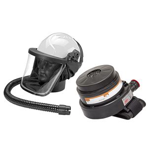 Cdp020-000-000 - masque à ventilation assistée JSP - 180 lt/min d'air purifié - Kit chantier gaz/poussière TH2APSL Jetstream®_0