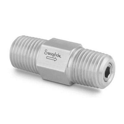 Clapets anti-retours monobloc inox réglable - NPT mâle 1/4
