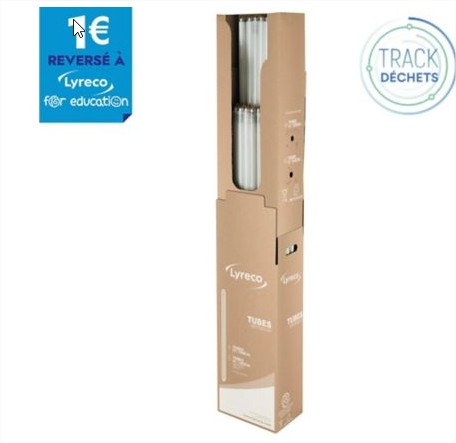 Collecteur d'ampoules usagées et grands tubes néons - Lyreco - réf : 7.469.209 - recyclage et collecte simplifiés_0