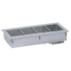 CombiSteel Bain-marie encastrable 3/1 - Remplissage d'eau manuel - 7495.0315_0
