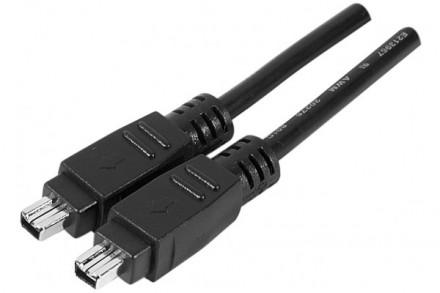 Cordon FireWire 4M/4M - 3,00m - Pour caméscope et caméra numérique avec port DV - Certifié 400 Mbps_0