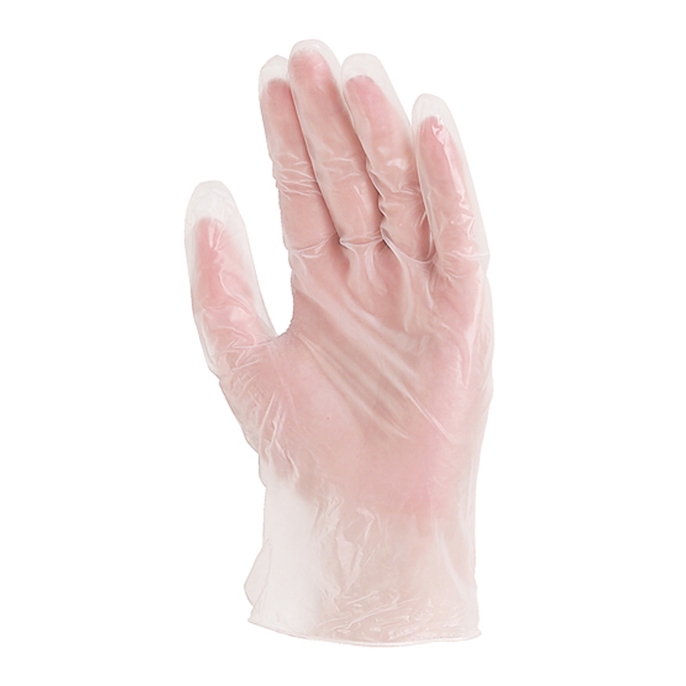 Gants à usage unique en Vinyle transparent non poudrés PMJV11-T07 - Réf. MO5720 - Coverguard_0