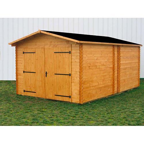 Garage en bois 13,2 m2 Eden 2848 HABRITA