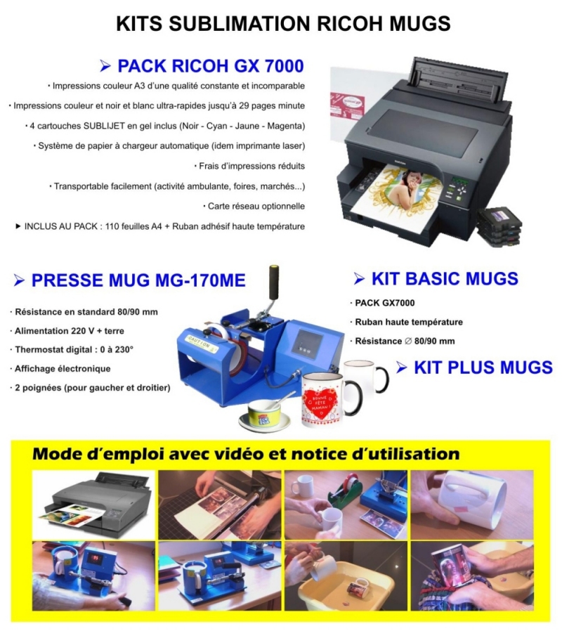 Kit basic - presse à mugs mg-170me_0