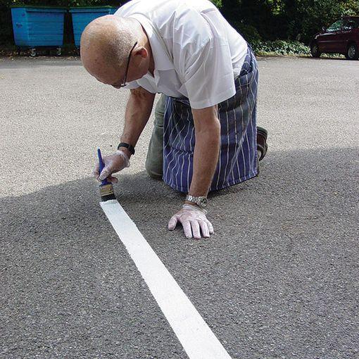 Marque'bitume 5L - Peinture de marquage au sol pour bitume - Blanc ou jaune_0