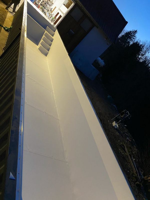 Modèle Olympe 40′ - Piscine container - Monsieur Grava Julien - Pompe 20 m³/h avec filtre et éclairage LED_0