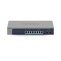 NETGEAR MS510TXUP commutateur réseau Géré L2/L3/L4 10G Ethernet (100/1000/10000) Connexion Ethernet, supportant l'alimentation via ce port (PoE) Gris, Bleu_0