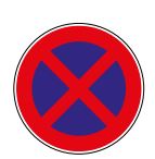 Panneau de signalisation type BK 6d - Arrêt et stationnement interdit_0