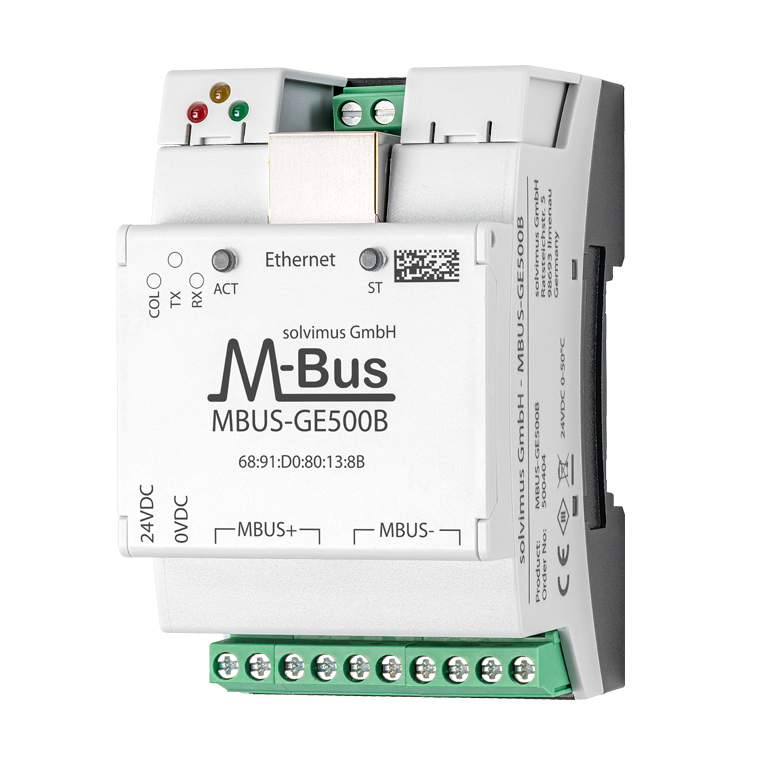 Passerelle puissante pour la conversion de données M-Bus sur BACnet/IP - MBUS-GE125B/ MBUS-GE250B / MBUS-GE500B_0