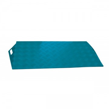 Rampe de seuil PRAG - Aluminium - 54 x 77 cm - Bords évasés - Résistante jusqu'à 300 kg_0
