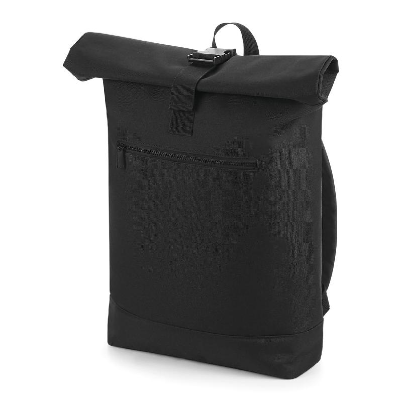 Sac à dos Roll-Top - Réf: BG855 - Polyester 600D - Compartiment pour ordinateur 15,6