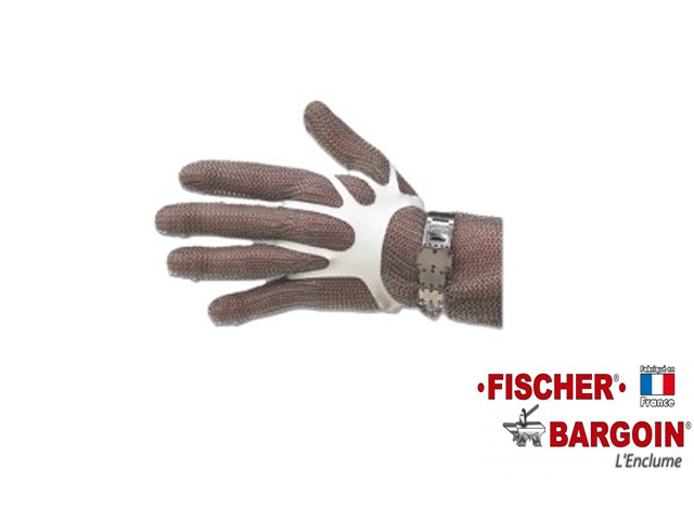 SACHET DE 100 FIXES-GANTS COLORIS BLANC TAILLE M