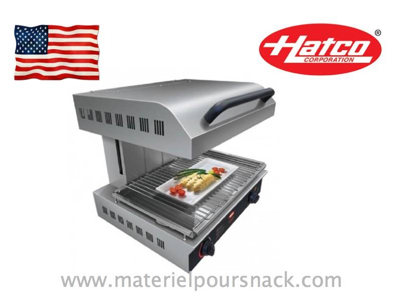 Salamandre électrique Hatco Corporation TMS-1 - 4kW, acier inoxydable, alimentation 230V_0
