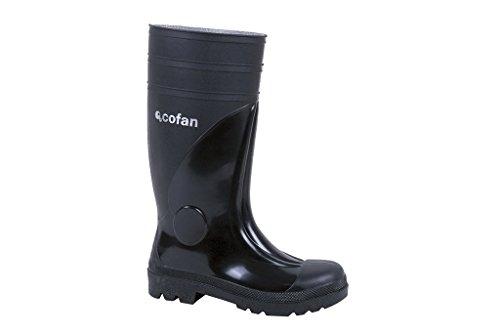 Bottes de travail étanches - hautes de sécurité S5 - noires - marque COFAN - pointure 42_0