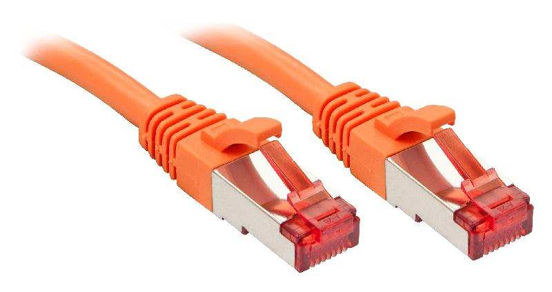Lindy 47811 - Câble réseau RJ45 Cat.6 S/FTP en cuivre 250 MHz, 5 m, orange_0