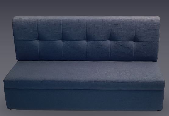Banquette Pékin - Hauteur 96 cm, Profondeur 59 cm, Largeur 100 cm, Hauteur assise 43 cm_0