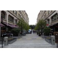 BL0857 - Barrière à chaîne automatique motorisée - Passage jusqu'à 15 m - 2 fûts motorisés_1