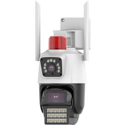Camera IP WiFi 4MP Double Caméra Vision Nocturne Intercom Détection Humanoïde YONIS - 3615616959269_0