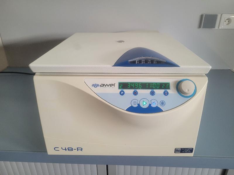 Centrifugeuse réfrigérée de laboratoire AWEL C 48-R C48R Avec Rotor SO-400_0