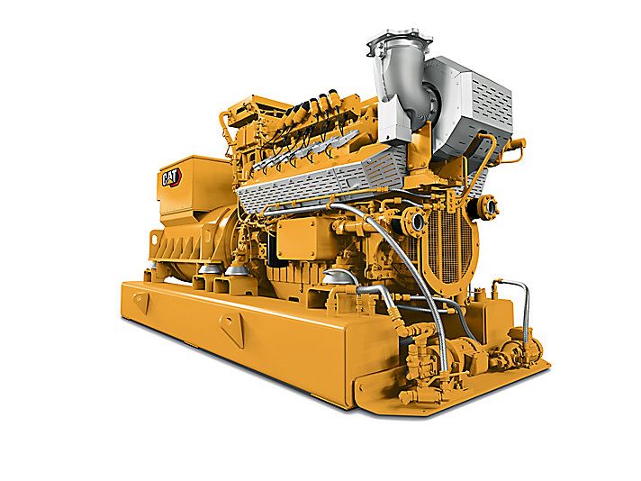Cg132b-12 600 kw groupes électrogènes industriel à gaz - caterpillar -puissance continue maximale 600 kw à 1,0 pf_0