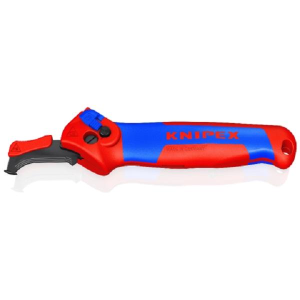 Couteau à dégainer avec sabot de guidage - KNIPEX - 16 50 145 sb - 858688_0