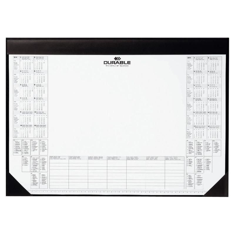 DURABLE SOUS-MAINS CALENDRIER DURABLE