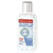 Gel hydroalcoolique - Mercurochrome - 75 ml - Antibactérien, fongicide et virucide_0