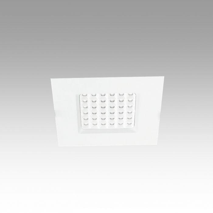 Luminaire encastré carré led de type downlight - ip54 led - xeona square 18 w_0