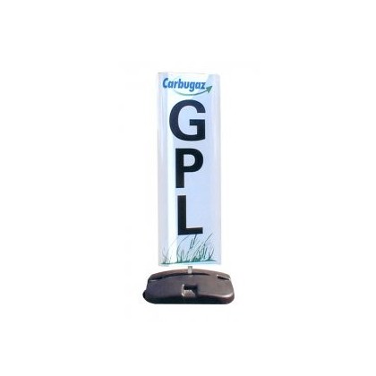 Panneau extérieur Girotop - Double face rotatif - Format exploitable 115x41 cm_0