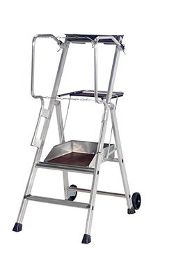 PL2 - Plateforme de travail individuelle Centaure - Aluminium 2 marches - Charge utile 150 kg_0