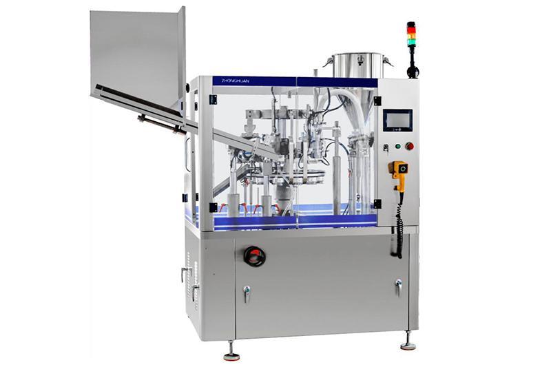 Remplisseuse-boucheuse de tube souple - Zhonghuan Packaging Machinery Co., Ltd - pour pommades, crèmes, gels et liquides visqueux_0