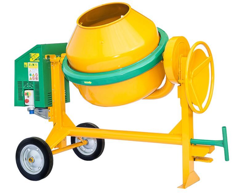 Bétonnière S 320 - Lino Sella - capacité cuve 320L, moteur électrique/diesel/essence_0