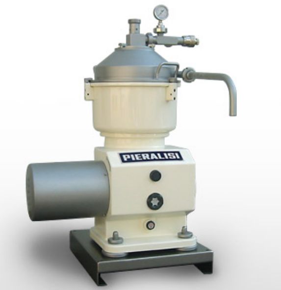 S200 RC 32 - Séparateur alimentaire centrifuge - Pieralisi France - longueur totale 1000 mm - décharge manuelle - matériaux AISI 304 et fonte_0