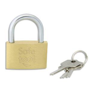 Wonday cadenas laiton 40 mm avec 3 clés_0