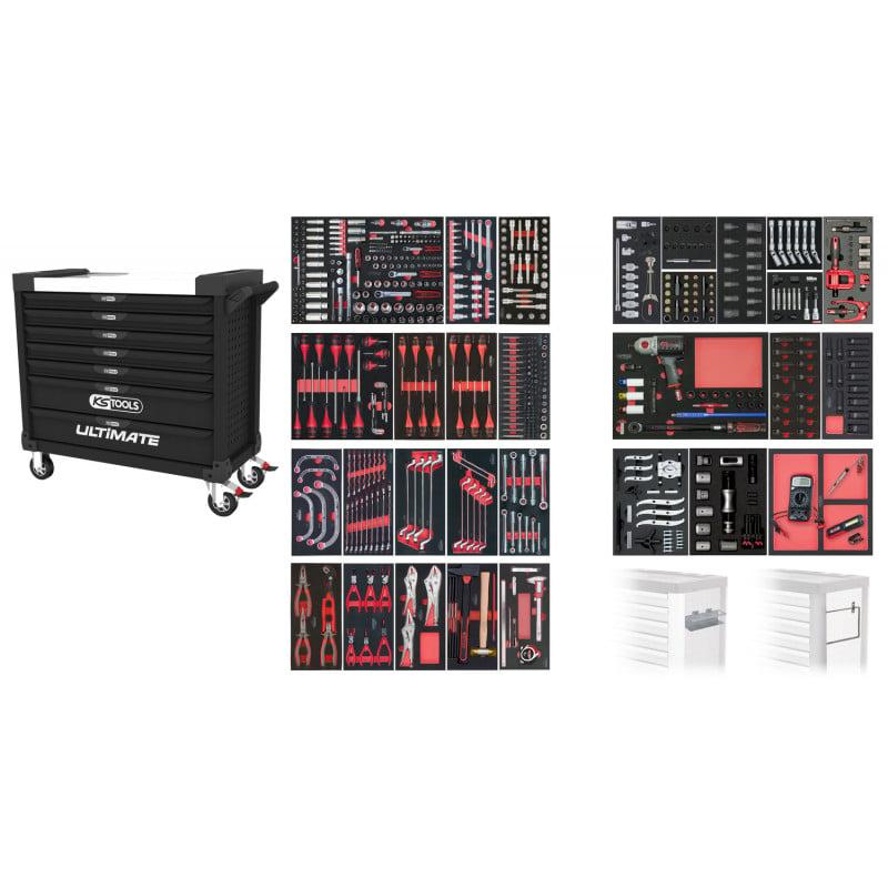 Servante XL 7 tiroirs 677 pcs - KSTools | 825.7677_0