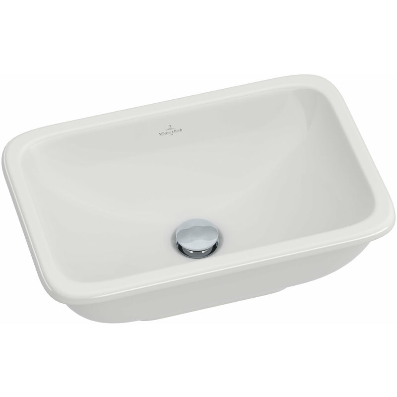 pedkit Lavabo Encastr/é Lavabo Encastrable Salle de Bain 750x460x130 mm SMC Blanc